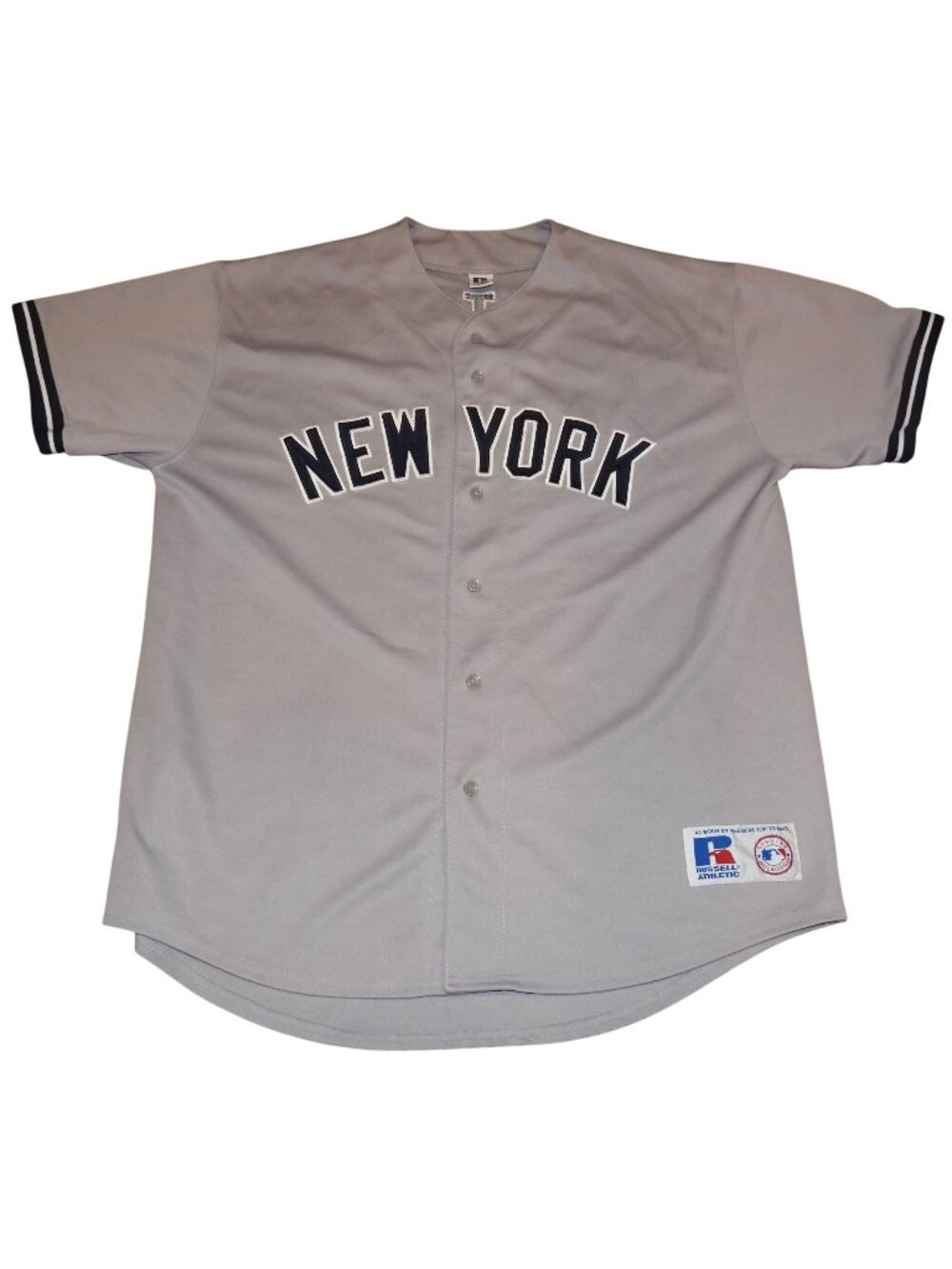 Vintage Derek Jeter #2 New York Yankees Russell Athletic MLB Jersey Men's XL